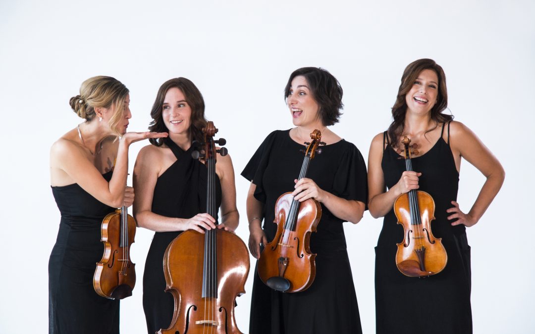Pour un flirt! – Un quatuor à cordes féminin en salle le 30 mai