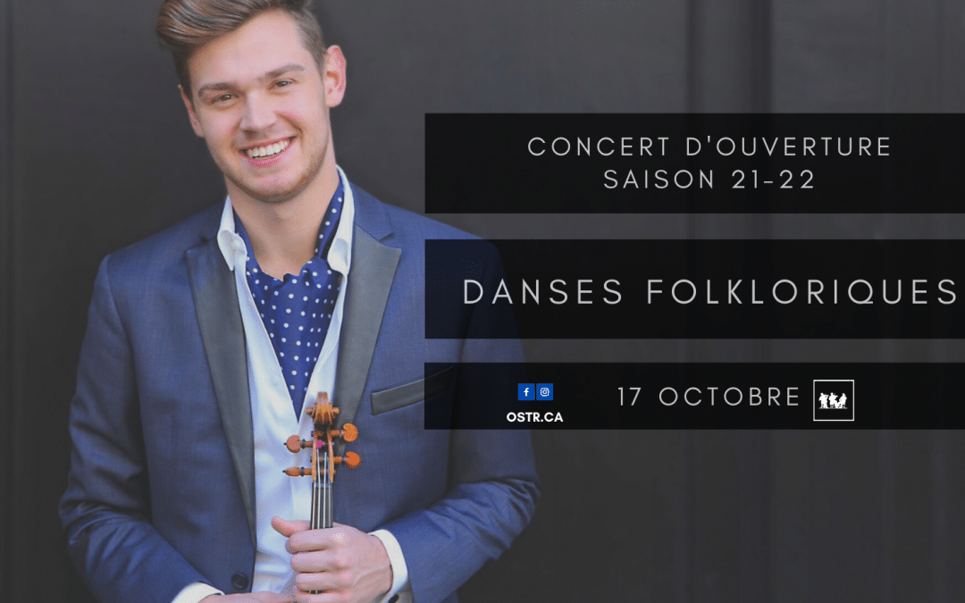 Concert d’ouverture au Centre des arts de Shawinigan avec le chef invité Jean-Marie Zeitouni